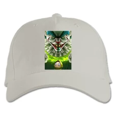 Baseball cap with Print Rick And Morty Pennywise The Dancing Clown - white