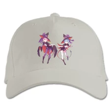 Baseball cap with Print Re Zero Rem And Ram Cute Witches - white