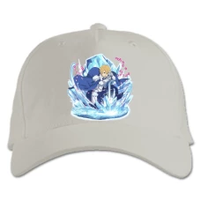 Baseball cap with Print Sword Art Online Eugeo - white