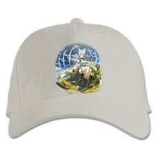 Baseball cap with Print Sword Art Online Neko Hero - white