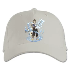 Baseball cap with Print Sword Art Online Fighter - white