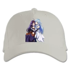 Baseball cap with Print Sword Art Online Girls - white