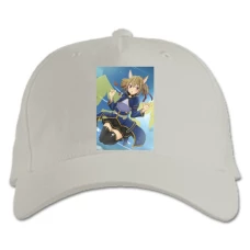 Baseball cap with Print Sword Art Online Zerochan Hero - white