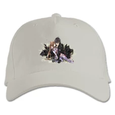 Baseball cap with Print Sword Art Online Theme - white