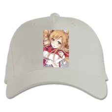 Baseball cap with Print Sword Art Online Asuna Girl - white