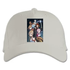Baseball cap with Print Sword Art Online Universe - white
