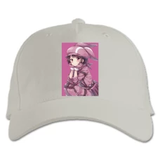 Baseball cap with Print Sword Art Online Art Version - white
