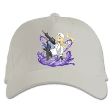Baseball cap with Print Sword Art Online Alice Fighter - white