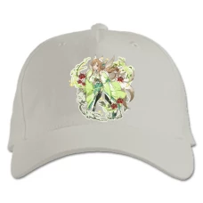 Baseball cap with Print Sword Art Online Girl Beautiful - white