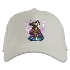Baseball cap with Print Sword Art Online Lovely Fighter - white