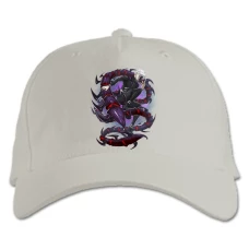 Baseball cap with Print Tokyo Ghoul Monster Print - white