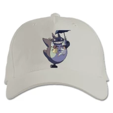 Baseball cap with Print Tonari No Totoro Heroes - white