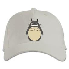 Baseball cap with Print Tonari No Totoro Main Hero - white