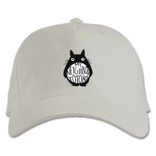 Baseball cap with Print Tonari No Totoro Logo Hero - white