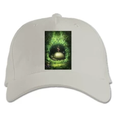 Baseball cap with Print Tonari No Totoro Art Version - white