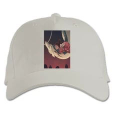 Baseball cap with Print Sen To Chihiro No Kamikakushi Spirited Away - white