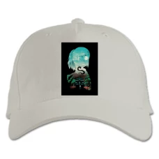 Baseball cap with Print Sen To Chihiro No Kamikakushi Theme Print - white