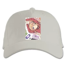 Baseball cap with Print Gabriel Dropout Hero - white