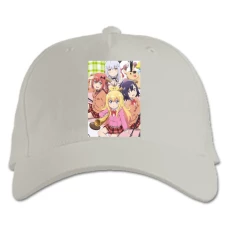 Baseball cap with Print Gabriel Dropout Heroes - white