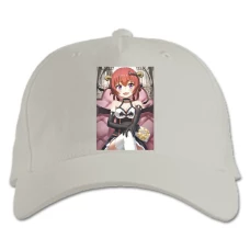 Baseball cap with Print Gabriel Dropout Amazing Satanichia - white