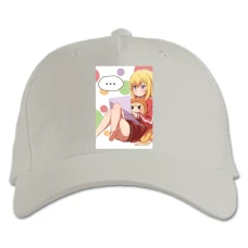 Baseball cap with Print Gabriel Dropout With Umaru - white
