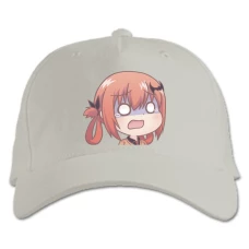 Baseball cap with Print Gabriel Dropout Scary Satanichia - white
