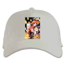 Baseball cap with Print Gabriel Dropout Halloween - white