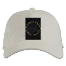 Baseball cap with Print The Lord Of The Rings Theme - white