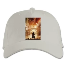 Baseball cap with Print The Hobbit Dragon Edition - white