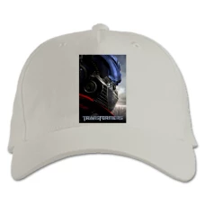 Baseball cap with Print Transformers Theme - white