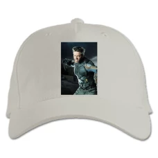 Baseball cap with Print X-Men Logan Wolverine - white
