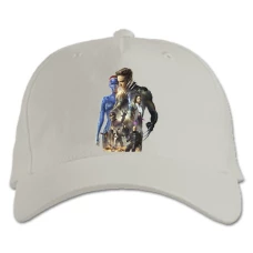 Baseball cap with Print X-Men Heroes - white