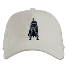 Baseball cap with Print The Dark Knight Batman Hero - white