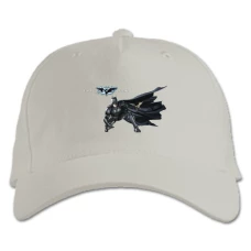 Baseball cap with Print The Dark Knight Batman Hero Print - white