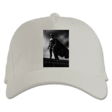 Baseball cap with Print The Dark Knight The Batman - white