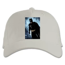 Baseball cap with Print The Dark Knight Batman Cute Hero Print - white