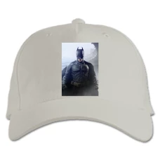 Baseball cap with Print The Dark Knight Batman Hero Cute Print - white