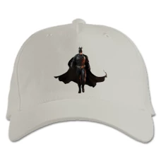 Baseball cap with Print The Dark Knight Batman Superhero - white