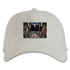 Baseball cap with Print The Great Gatsby Main Theme - white