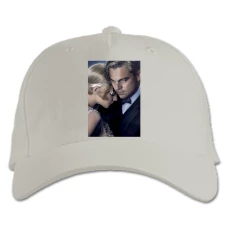 Baseball cap with Print The Great Gatsby Heroes - white