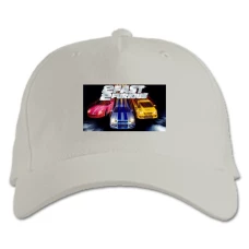 Baseball cap with Print The Fast And The Furious Print - white