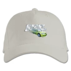 Baseball cap with Print The Fast And The Furious Green Car - white