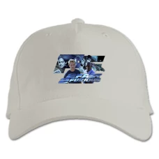 Baseball cap with Print The Fast And The Furious Heroes Logo - white