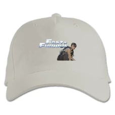 Baseball cap with Print The Fast And The Furious Main Hero - white