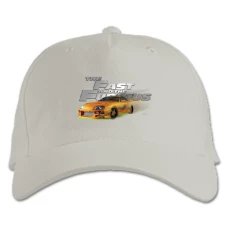 Baseball cap with Print The Fast And The Furious Yellow Car - white