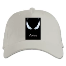 Baseball cap with Print Venom Theme - white