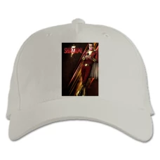 Baseball cap with Print Shazam! Main Hero - white