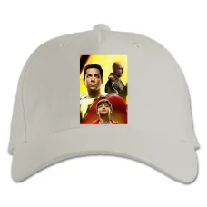 Baseball cap with Print Shazam! Main Heroes - white
