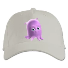 Baseball cap with Print Finding Nemo And Dory Pearl - white