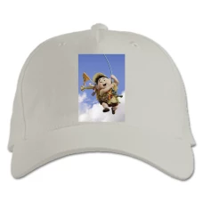 Baseball cap with Print Up Russell Flying - white
